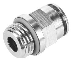 NPQH-D-M5-Q4-P10 - Pneumatic Fitting, Push-In Fitting, M5, 20 bar, 4 mm, Brass, NPQH - FESTO