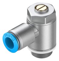 GRLA-1/2-QS-12-D - 1-WAY FLOW CTRL VALVE, QS-12-G1/2, 10BAR - FESTO