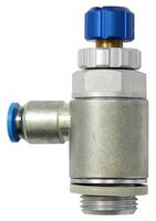 GRLA-3/8-QS-6-RS-D - 1-WAY FLOW CTRL VALVE, QS-6-G3/8, 10BAR - FESTO