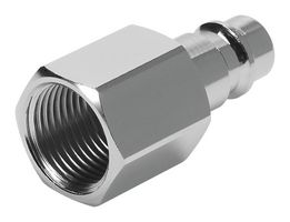 KS4-3/8-I - Pneumatic Fitting, Quick Coupling Plug, G3/8, 12 bar, Brass, KS - FESTO