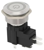 AVH25MSSFE16121604 - Vandal Resistant Switch, AVH, 25.2 mm, SPDT, Momentary, Flat, Natural - TE CONNECTIVITY