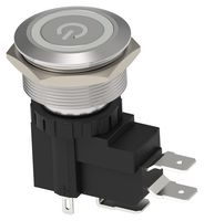 AVH25MSSFE16122604 - Vandal Resistant Switch, AVH, 25.2 mm, SPDT, Momentary, Flat, Natural - TE CONNECTIVITY