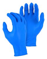 3276/8 - POWDER-FREE GLOVE, DISPOSABLE, BLUE, S - MAJESTIC