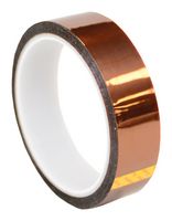 MP004379 - Masking Tape, 20 mm X 33 m, Silicone, Polyimide Film, Amber - MULTICOMP PRO