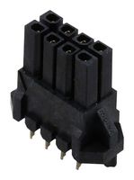 44769-0802 - PCB Receptacle, Board-to-Board, Power, Wire-to-Board, 3 mm, 2 Rows, 8 Contacts - MOLEX