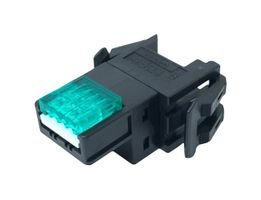 37C04-2124-0P0 FL - IDC Connector, IDC Receptacle, Female, 2 mm, 2 Row, 8 Contacts, Cable Mount - 3M