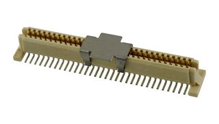 71439-3464 - Mezzanine Connector, Receptacle, 1 mm, 2 Rows, 64 Contacts, Surface Mount, Phosphor Bronze - MOLEX