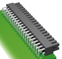 IPS1-105-01-L-D-RA . - PCB Receptacle, Board-to-Board, 2.54 mm, 2 Rows, 10 Contacts, Through Hole Mount Right Angle - SAMTEC