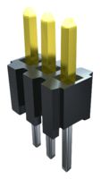 TMS-114-02-G-S . - Pin Header, Board-to-Board, 1.27 mm, 1 Rows, 14 Contacts, Through Hole, TMS - SAMTEC