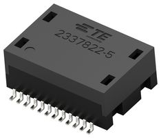2337822-5 - Transformer, LAN, Modular Jack Filter, 1 Port, 10/100/1000 Base-T, PoE, -40°C to 105°C, SMT - TE CONNECTIVITY