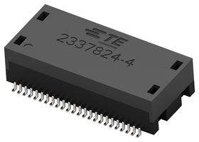 2337824-4 - Transformer, LAN, Modular Jack Filter, 2 Port, 10/100/1000 Base-T, PoE, -40°C to 105°C, SMT - TE CONNECTIVITY