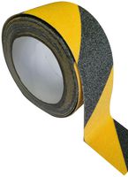 MP005223 - Anti-Slip Tape, PVC, 55 mm x 5 m, Black, Yellow - MULTICOMP PRO