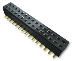 CLM-112-02-G-D-A - PCB Receptacle, Board-to-Board, 1 mm, 2 Rows, 24 Contacts, Surface Mount, CLM - SAMTEC