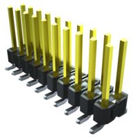 TSM-105-01-T-DV-P-TR - Pin Header, Board-to-Board, 2.54 mm, 2 Rows, 10 Contacts, Surface Mount, TSM Series - SAMTEC