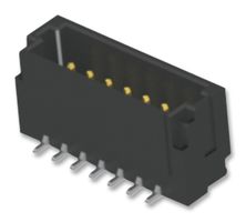 T1M-10-GF-DH - Pin Header, Wire-to-Board, 1 mm, 2 Rows, 20 Contacts, Surface Mount Right Angle, T1M - SAMTEC