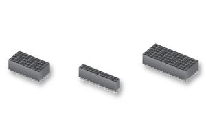 SQW-117-01-L-D . - PCB Receptacle, Board-to-Board, Wire-to-Board, 2 mm, 2 Rows, 34 Contacts, Through Hole Mount - SAMTEC