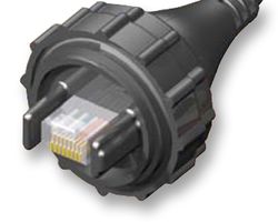 SCPE-G-03.00-S . - Ethernet Cable, Cat5e, RJ45 Plug to RJ45 Plug, 3 m, 9.8 ft - SAMTEC