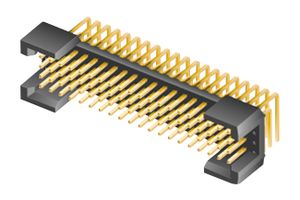 TMMH-115-01-T-D-RA . - Pin Header, Board-to-Board, 2 mm, 2 Rows, 30 Contacts, Through Hole Right Angle, TMMH - SAMTEC