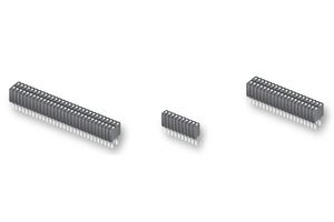 SLM-110-01-S-D . - PCB Receptacle, Board-to-Board, 1.27 mm, 2 Rows, 20 Contacts, Through Hole Mount, SLM - SAMTEC