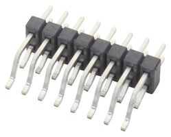 MMT-106-02-T-SH . - Pin Header, Board-to-Board, Wire-to-Board, 2 mm, 1 Rows, 6 Contacts, Surface Mount Right Angle - SAMTEC