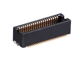 DF12NB(3.0)-40DP-0.5V(51) - Mezzanine Connector, Header, 0.5 mm, 2 Rows, 40 Contacts, Surface Mount, Phosphor Copper - HIROSE(HRS)