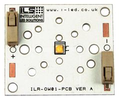 ILR-XP01-S300-LEDIL-SC201. - UV Emitter Module, 1 Chip, 300 nm to 320 nm, 2.28 W, 130° (+/- 65°), Square PCB, M3 Heatsink Mount - INTELLIGENT LED SOLUTIONS