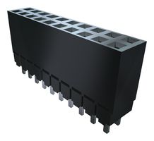 ESW-120-44-T-D - PCB Receptacle, Elevated Strip, Board-to-Board, 2.54 mm, 2 Rows, 40 Contacts, Through Hole Mount - SAMTEC