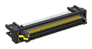 ERM8-020-01-L-D-EM2-L-TR - Mezzanine Connector, High-Speed, Header, 0.8 mm, 2 Rows, 40 Contacts, Surface Mount - SAMTEC