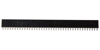 SSW-140-01-T-S - PCB Receptacle, Board-to-Board, 2.54 mm, 1 Rows, 40 Contacts, Through Hole Mount, SSW - SAMTEC