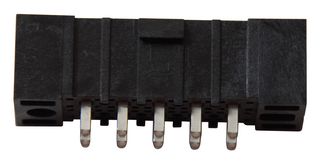 IPBT-105-H1-T-D-GP - Pin Header, Power Terminal, Board-to-Board, Wire-to-Board, 4.19 mm, 2 Rows, 10 Contacts - SAMTEC