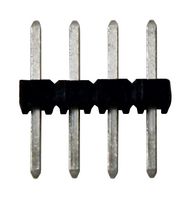 TMM-104-01-T-S - Pin Header, Board-to-Board, 2 mm, 1 Rows, 4 Contacts, Through Hole, TMM - SAMTEC