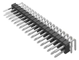 TSW-114-08-F-S-RA - Pin Header, Right Angle, Board-to-Board, 2.54 mm, 1 Rows, 14 Contacts, Through Hole Right Angle - SAMTEC