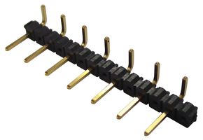 TSW-205-08-T-S-RA - Pin Header, Right Angle, Board-to-Board, 5.08 mm, 1 Rows, 5 Contacts, Through Hole Right Angle, TSW - SAMTEC
