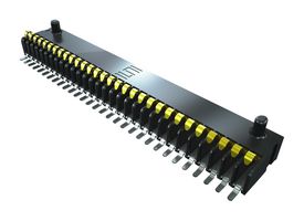 SIBF-05-F-S-AD - Spring Loaded Connector, Compression Connector, 1.27 mm, 1 Row, 5 Contacts, Surface Mount - SAMTEC