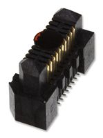 ERM8-025-05.0-L-DV-TR - Mezzanine Connector, Header, 0.8 mm, 2 Rows, 50 Contacts, Surface Mount, Phosphor Bronze - SAMTEC