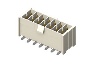 IPL1-107-02-L-D-K - Pin Header, Wire-to-Board, 2.54 mm, 2 Rows, 14 Contacts, Surface Mount, IPL1 - SAMTEC