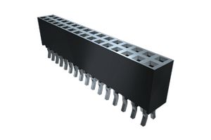SSQ-110-23-L-D - PCB Receptacle, Board-to-Board, 2.54 mm, 2 Rows, 20 Contacts, Through Hole Mount, SSQ - SAMTEC