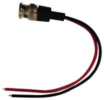 MP770799 - BNC Breakout, BNC Plug, Free End, 5.9 ", 150 mm, Black, Red, 5 A - MULTICOMP PRO
