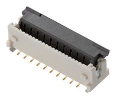 501951-1030 - FFC / FPC Board Connector, 0.5 mm, 10 Contacts, Receptacle, Easy-On 501951, Surface Mount - MOLEX