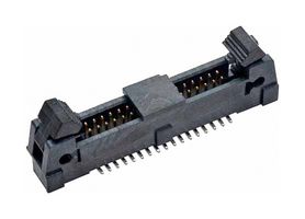 M50-3651742R - Pin Header, Wire-to-Board, 1.27 mm, 2 Rows, 34 Contacts, Surface Mount - HARWIN