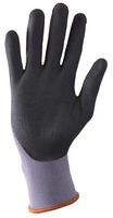 2038 - Flex Ultra Foam Nitrile Dipped Gloves, Black/Grey Medium - AURELIA