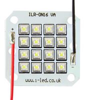 ILR-IO16-94SL-SC201-WIR200. - IR LED Module, 16 Chip, 940 nm, 15.84 W/Sr, Square PCB/M3 Hole, 44 V, 200 mm Red & Black - INTELLIGENT LED SOLUTIONS