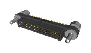MHDAS2M030YDE10 - Pin Header, Board-to-Board, 1.27 mm, 2 Rows, 30 Contacts, Through Hole Straight, MHDAS - AMPHENOL SOCAPEX