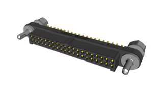 MHDAS2M040YDE10 - Pin Header, Board-to-Board, 1.27 mm, 2 Rows, 40 Contacts, Through Hole Straight, MHDAS - AMPHENOL SOCAPEX