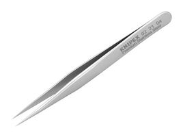 92 21 04 - Tweezers, Gripping, Straight, Pointed, 90 mm, Stainless Steel - KNIPEX