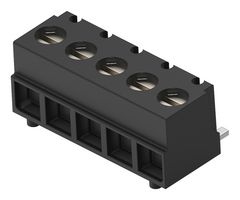 2383941-5 - Wire-To-Board Terminal Block, 3.81 mm, 5 Ways, 28 AWG, 18 AWG, 0.82 mm², Screw - TE CONNECTIVITY
