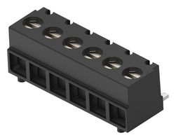 2383941-6 - Wire-To-Board Terminal Block, 3.81 mm, 6 Ways, 28 AWG, 18 AWG, 0.82 mm², Screw - TE CONNECTIVITY