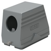 T1310480129-000 - Heavy Duty Connector, Hood, Side Entry, Aluminium Alloy Body, 1 Lever, H48B - TE CONNECTIVITY