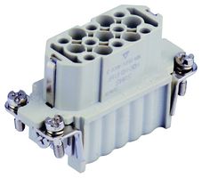 T2020152201-000 - Heavy Duty Connector, HD, Insert, 15+PE Contacts, H10A, Receptacle - TE CONNECTIVITY