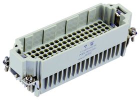 T2031082101-000 - Heavy Duty Connector, HDD, Insert, 108+PE Contacts, H24B, Plug, Crimp Pin - Contacts Not Supplied - TE CONNECTIVITY
